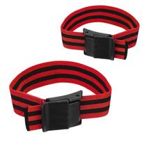 Folulus Fitness Kraujo ribojimo treniruočių juostos Dirželis Okliuzijos treniruočių juostos One Size black