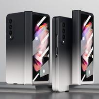 For Samsung Galaxy Z Fold 3 5g Hinge Case For Samsung Z Fold 3 2 Hinge Case Z Fold3 With Front Screen Glass Film Full Armor Case For Galaxy Z Fold 3 balta