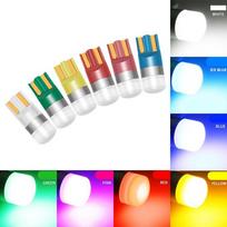 6 szt żarówka LED T10, W5W 12V CANBUS 190lm Żółty Off-Road