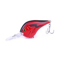 Crankbaits rinkinys Žvejybos masalas Kietas masalas Swimbaits Valtis Vandenyno vandens masalų rinkinys Žvejybos reikmenų kietų jaukų rinkinys upėtakių ešerių ešerių žvejybos masalų rinkinys red