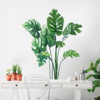 Tropische Groene Planten Muurstickers Woonkamer sofa Achtergrond Decoratie Voor Home Decor Studie Verfraaien Art Decals