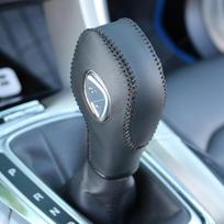 Odinė pavarų perjungimo rankenėlės perjungimo rankenėlės dangtelio perjungimo galvutė, skirta Ford Ecosport Escape Fusion CMax Fiesta Mk7 Focus MK3 automobiliui Black Needle