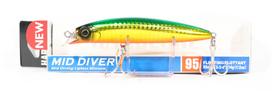 Yo Zuri Duel Hardcore Mid Diver 95 Floating Lure F1191-HGGR (5719)
