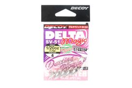 Decoy SV-51 Jig Head Delta Magic Size 4 , 1/20 oz (1107) black