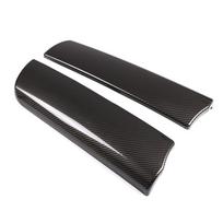 Skirta BMW 7 serijos F01 F02 2009-2014 Carbon Fiber Style Car Styling Center Control porankio dėžutės apsauginio dangtelio apdaila carbon fiber style