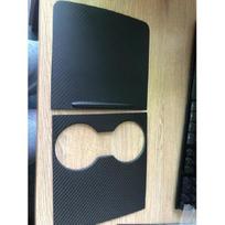 Real Carbon Fiber Center Console Cover for Tesla Model 3 Y 2023 2022 Dry Carbon Glossy Control Panel Car Interior B