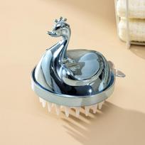 Duck Silicone Head Body Massager šampūnas galvos odos masažo šepetėlis plaukų plovimo šukos kūno dušo šepetys