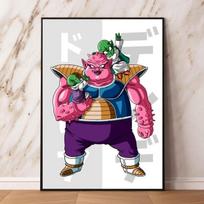 Drobės plakatas Dragon Ball Goku draugo dovana Vaikų miegamojo apdaila Sienų lipdukas Paveikslėlis Apdailos paveikslėlis 21cm×30cm NoFrame