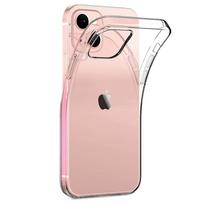 Ultra Thin Clear Silicone Case for IPhone 15 14 Mini 11 Pro Max Soft Transparent Silicon Case for IPhone 12 13 11 Pro Max Shockproof Case for iPhone 11 gryna