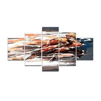 5 dalių HD animacinis kardininkas Anime berniukas paveikslas Demonų žudikas Kimetsu No Yaiba Komiksai Menas Sienų dekoras Paveikslai Namų dekoras Be rėmelio 20x35cm*2  20x45cm*2  20x55cm*1