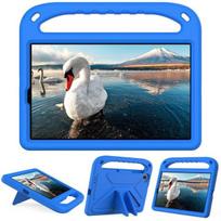 Vaikams saugus EVA putų rankenos dėklas, skirtas Lenovo Tab M10 HD (2 gen) TB-X306X TB-X306F X306 10,1 colio smūgiams atsparus stovo apsauginis dangtelis M10 HD2 TB-X306X mėlyna