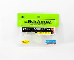 Žuvies Strėlė Minkštas masalas Flash J Curly SW 2 coliai 5 vnt. pakuotėje #L145 (3258) green