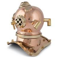 Decorative Diving Helmet Desk Nautical Replica Rustic Replica art Home Decor Gifts maritime instrument gift for kids