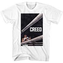Creed (Filmas) Plakatas Baltas Unisex Marškinėlis XXXXL black