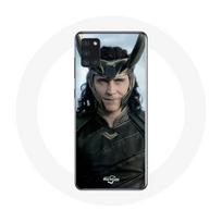Case - Maniacase - Samsung Galaxy A21S - Soft - Black - Loki Thor Ragnarok juoda