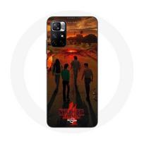 Coque Redmi Note 11 5G Stranger Things Saison 4 Affiche Art Equipages de la Nouvelle Théorie