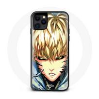 Case - Maniacase - Iphone 13 Mini - One Punch Man - Black - Soft juoda