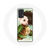 Maniacase Case for Samsung Galaxy A32 5G Hunter x Hunter Anime Manga Gon Freecss juoda