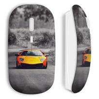 Souris Sans Fil Voiture De Luxe yellow