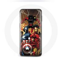 Coque Samsung Galaxy S9 Avengers invaders Anciens soldats