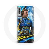 Coque pour Samsung Galaxy A70 Formule 1 Fernando Alonso champion du monde de F1