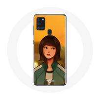 Coque Samsung Galaxy A21S Squid Game Ji Yeong Numéro 240