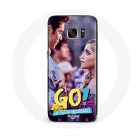 Coque pour Samsung Galaxy S7 Edge Poursuis Tes Rêves Mía Cáceres et Álvaro Paz Go! Vive a tu manera