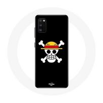 Coque pour Samsung Galaxy S20 plus One Piece Manga Tete de Mort Fond Noir juoda