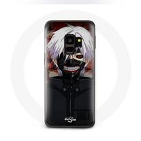 Coque pour Samsung Galaxy S9 plus Tokyo Ghoul Kaneki Ken Masque Japonais Anime