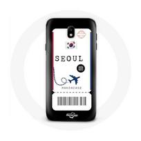 Coque pour samsung galaxy J5 2017 Billet d'avion Seoul Corée du Sud