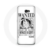 Coque pour Samsung A5 2016 One Piece Manga affiche de recherche Blanche