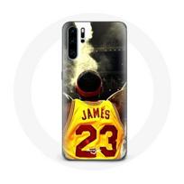 Case - Huawei - P30 Pro - Soft - Black - Basketball Player