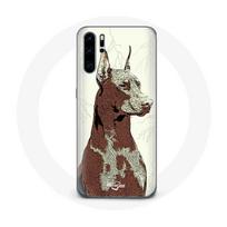 Coque pour Huawei P30 pro Doberman Race de chiens