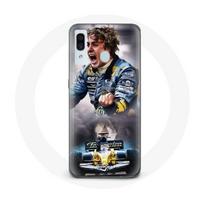 Coque pour Samsung Galaxy A30 Formule 1 Fernando Alonso Pilote F1