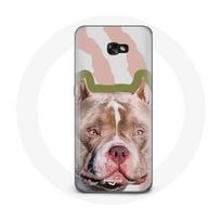 Coque pour Samsung Galaxy A5 Chien de Pitbull marron