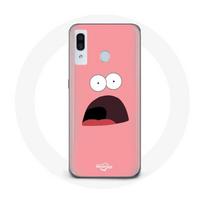 Coque pour samsung galaxy A40 Patrick Étoile Bob l'éponge rose