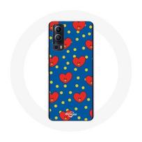 Coque pour Vivo Y72 BTS Bangtan Garçons BT21 TATA de V Fond Bleu