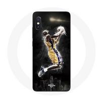 Dėklas - NBA - Xiaomi Redmi Note 5 Pro - Minkštas - Juodas - Kobe Bryanto marškinėliai