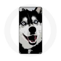 Coque pour Huawei P8 Husky de Sibérie Yeux Bleus