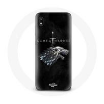 Coque pour Samsung Galaxy A10 Game of Thrones Saison 8 Le Trône de Fer La maison Stark Logo L'hiver