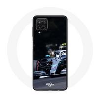 Coque pour Samsung Galaxy A22 4G Formule 1 Valtteri Bottas Pilote automobile F1 Noir