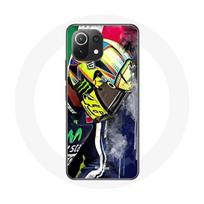 Coque pour Xiaomi Mi 11 Lite Valentino Rossi motoGP 46 Pilote de vitesse