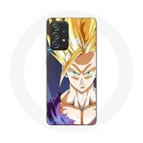 Coque pour Samsung Galaxy A52 Manga Dragon Ball Sangoku Jaune