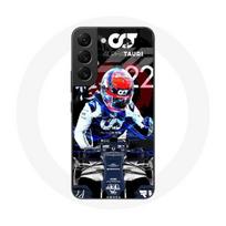Coque pour Samsung Galaxy S22 Formule 1 Yuki Tsunoda pilote automobile japonais de F1