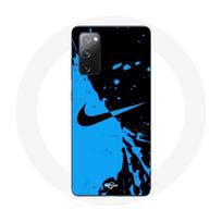 Coque pour Samsung Galaxy S20 FE Nike Logo Bleu et Noir