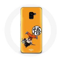 Coque pour Samsung Galaxy A8 Plus Goku Dragonball Z Enfant Anime