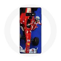 Coque pour Samsung Galaxy Note 9 Formule 1 Fernando Alonso Pilote automobile F1 Rouge