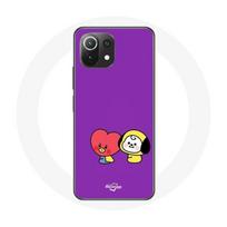 Coque pour Xiaomi Mi 11 Lite BTS Bangtan Sonyeondan BT21 Tata V Chimmy Jimin