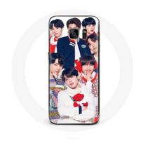 Coque pour Samsung Galaxy S6 Edge BTS Affiche Memebers Cadeau de Noël 2023