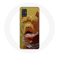 Dėklas Samsung Galaxy A51 5G American Pit Bull Terrier